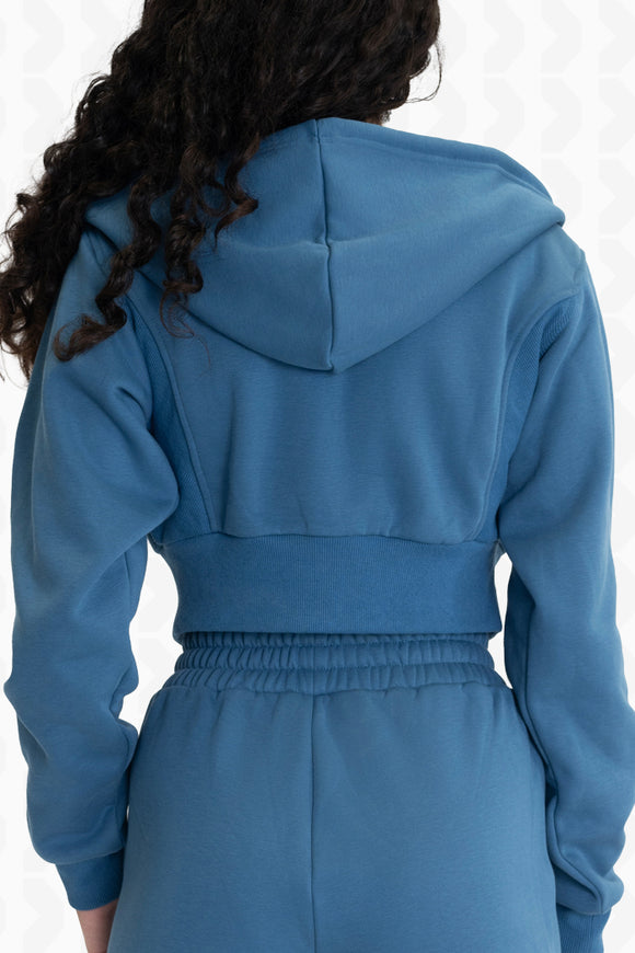 Blue Performer Jacket - Back