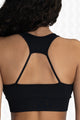 Black Neon Bra - Back